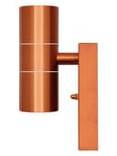 Outdoor Double Wall Light Dusk Till Dawn Sensor Copper IP65 ZLC341CDTD