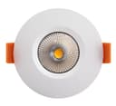 6w Modern LED Recessed Fire Rated Ceiling Down Light IP65 Warm White 3000k