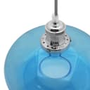 Modern Vintage Blue Glass Dome Ceiling Pendant Lamp M0237