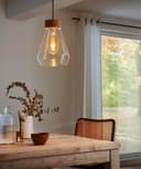 Retro Vintage LED 6w Dimmable Squirrel Cage Bulb Smoked Gold Glass ST58 B22