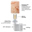 Himalayan Salt Rock Lamp Night Light 
