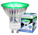 4w Green GU10 LED Colour Light Bulb