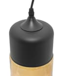 Retro Amber Glass Pendant Hanging Ceiling Light Shade Cylinder Nordic Lamp Holder H3001