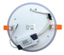12w Round Recessed LED Ceiling Panel Light Dual Colour Cool White Red Ring