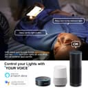 36w Round LED Ceiling Light Dimmable RGB Smart WiFi Mood Lamp App and Remote Control WF02