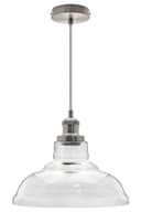 Modern Retro Ceiling Clear Glass Pendant Lamp H3021