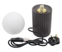 Modern Opaque Globe Opal Sphere Glass Table Lamp H3014