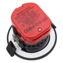 8W Fire Rated Downlights Dimmable Black