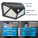 LED Outdoor Solar Wall Light PIR Motion Sensor Waterproof Garden Security Light SWL02