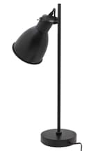 Vintage Metal Table Lamp Vintage Industrial Black Desk Lamp Scone Shade