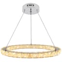 LED Modern Round Ceiling Chandelier Ring Warm White