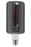 4w LED Glass Vertical Strip Bottle Light Bulb Smoked Grey E27 Coil Filament GREYVSBOTTLE
