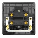 45Amp Cooker Switch Neon Indicator Double Pole Black Nickel Screwless Plate N327GME