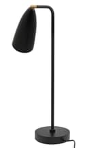 Modern Black Metal Table Lamp Adjustable Scone Shade Brass Joint H3019