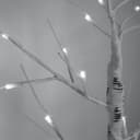 LED Indoor Christmas Tree White 60cm 6000k Light Dual Mains and Battery Operated TREE02