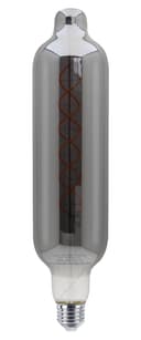 4w LED Coil Bottle Light Filament Bulb Glass Smoked Grey Decorative E27 TT75