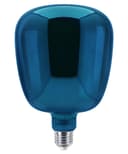 4w LED Decorative Blue Vase Light Bulb E27 Glass Body Coil Spiral Filament BLUEVASE