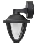 Modern 12W Black LED Outdoor Wall Light Cool White ZLC358BCW Garden Light 
