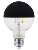 4W LED Crown Top Light Bulb Matte Black E27 Cool White 6500k