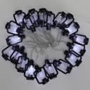 Outdoor or Indoor Mini Lantern 20 LED String Lights IP44 Mains Powered 6000K LANSL02