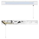 7w LED Bathroom Mirror Wall Light With Pull Cord Cool White 6500k IP44 ML17