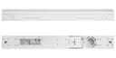 20W LED Microwave Sensor Ceiling Batten Light Fitting 2 feet Remote Control 6500k MSBL20