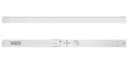 60W LED Microwave Sensor Ceiling Batten Light Fitting 5 Feet Remote Control 6500k MSBL60