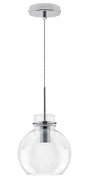Modern Clear Glass Globe Ceiling Pendant Light Ball Lamp Shade H3132