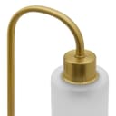 Modern Vintage Antique Brass Table Lamp Frosted Glass Shade T508