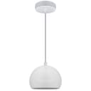 Ceramic Ceiling Pendant Light White Paintable Gypsum Groove Pattern