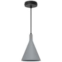 Ceramic Ceiling Pendant Light Grey Gypsum Lamp Shade