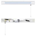 7w LED Bathroom Mirror Wall Light With Pull Cord Warm White 3000K IP44 ML18