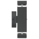 Outdoor Dusk Till Dawn Wall Light Up Down IP44 Anthracite Black Automatic Sensor ZLC374DTD 