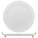 18w Recessed LED Round Panel Light 6500K Continuous Running Hours Philips Driver PH18WCWR