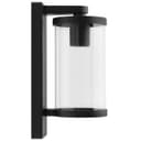 Outdoor Wall Light Black Lantern Clear Diffuser ZLC378 with LED 4w Warm
