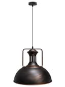 Steampunk Industrial Pendant Light Ceiling Lampshade Dome Metal M0131