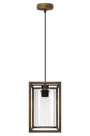 Vintage Antique Brass Box Lantern Ceiling Pendant Light M0155 