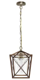Vintage Antique Brass Lantern Ceiling Pendant Light M0200