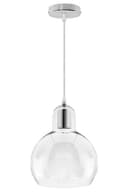 Modern Mini Globe Clear Glass Pendant Light M0185