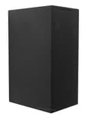 Modern Rectangular Up Down Matt Black Outdoor Wall Light Fixture GU10 ZLC061B 