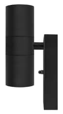 Black Outdoor Up Down Wall Light Dusk Till Dawn Sensor Stainless Steel IP65 ZLC090B