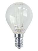 Ambient Fireglow 4w LED Golf Ball Blue Light Bulb E14 Clear Glass