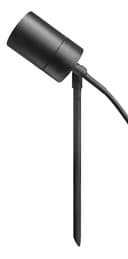 Garden Outdoor Spike Light Stainless Steel Matt Black Finish 240v ZLC307B