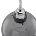 Smoked Glass Shade Chandelier Pendant 