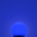 5w LED Blue GLS Light Bulb E27 Edison Screw 