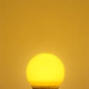 5w LED Yellow GLS Light Bulb B22 Bayonet Cap