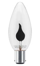 3w Flicker Flame Candle Light Bulb B15 Small Bayonet