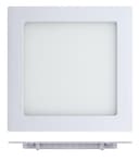 12w LED Square Recessed Ceiling Panel Cool White 6500K