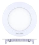 6w LED Round Recessed Ceiling Flat Panel Ultra Slim Warm White 