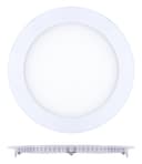 12w LED Round Recessed Ceiling Flat Panel Down Light Ultra slim Lamp Cool White 6500K 